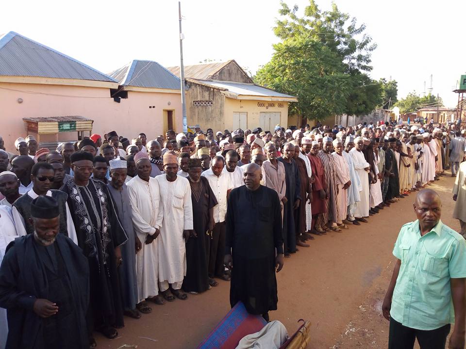 funeral of aisha azare killed by police in kano